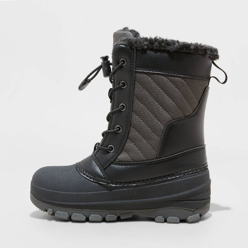 Kids' Skylar Lace-Up Winter Boots - All in Motion™, 2 of 5