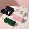 HTUTWOO Mini Travel Jewellery Box, Portable Jewellery Organizer Case, Jewelry Display Box for Storing Earrings, Necklaces, Rings - 2 of 4