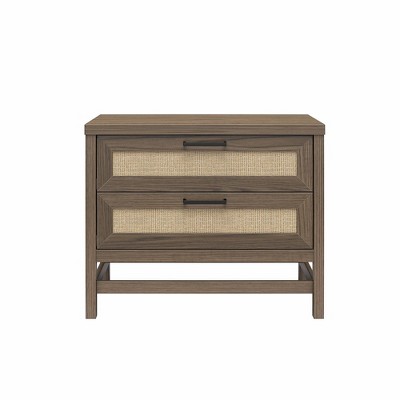 Ameriwood Home Lennon 2 Drawer Nightstand