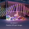 Twinkly Net - 240 LED RGB pearl shaped 1.45x 2.4 m Clear Wire Plug Type A - 2 of 4