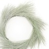 Frosted Long Needle Pine Wreath 24"D - 2 of 2