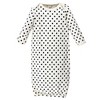 Touched by Nature Baby Girls Organic Cotton Long-Sleeve Gowns 3pk, Heart, 0-6 Months - 3 of 4