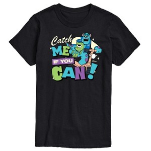 Men's - Monsters Inc - Mike Sully Catch Me If You Can Short Sleeve Graphic T-Shirt - 1 of 3