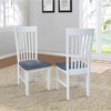 International Concepts Set of Two Tall Mission Chairs - 2 of 4