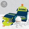 Big Dot of Happiness Boy 13th Birthday - Treat Box Party Favors - Official Teenager Birthday Party Goodie Gable Boxes - Set of 12 - 3 of 4