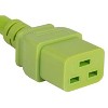SANOXY 10ft 12 AWG 20A 250V Heavy Duty Power Cord (IEC320 C20 to IEC320 C19), Green - 3 of 3