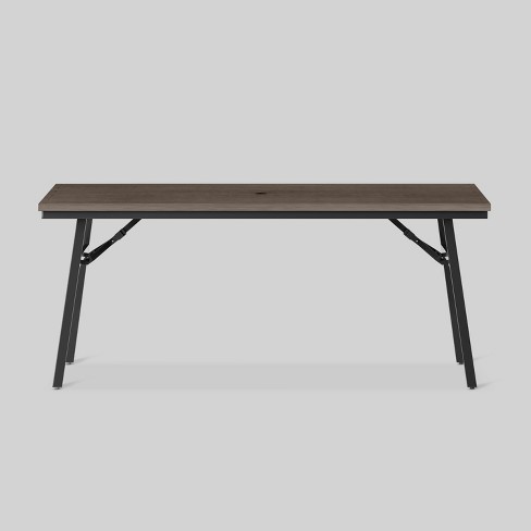 wood folding table 36