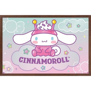 Trends International Hello Kitty and Friends: 24 Dreamland - Cinnamoroll Framed Wall Poster Prints - 1 of 4