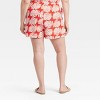 Women's Mid-Rise Linen Pull-On Shorts - A New Day™ - 2 of 3