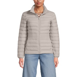 Lands' End Women's Wanderweight Ultralight Packable Down Jacket - 1 of 4