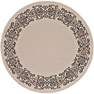 Courtyard CY1588 UV & Stain Resistant Non-Shedding Power Loomed Indoor/Outdoor Rugs - Safavieh - 1 of 4