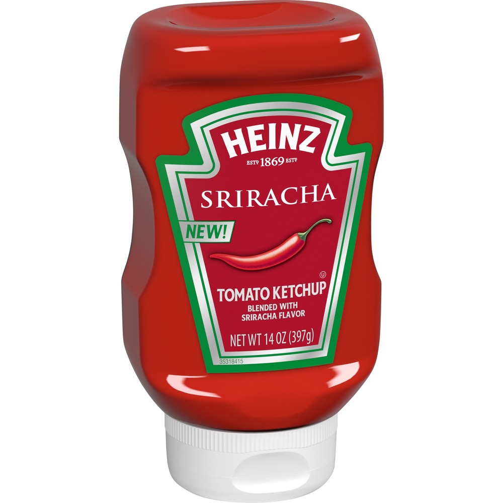 UPC 013000006095 product image for Heinz Sriracha Tomato Ketchup 14 oz | upcitemdb.com