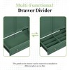 Vynxaria 30-inch Dark Green Bathroom Storage Cabinets - Multi-functional Vanity Base without Sink - 4 of 4