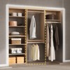 Double Hanging Closet Unit - Modular Closet System For Hanging - 3 of 4