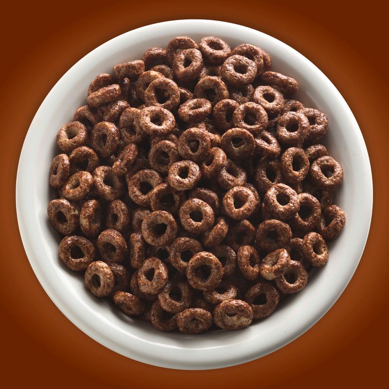 General Mills Family Size Chocolate Cheerios Cereal - 19.2oz, 4 of 10