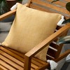 TOWN & COUNTRY TERRA Alara Ribbed Texture Handcrafted Indoor Outdoor Decorative Pillow - 3 of 4