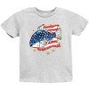 The Juniper Shop Patriotic Fish Youth Short Sleeve Tee - 2 of 4