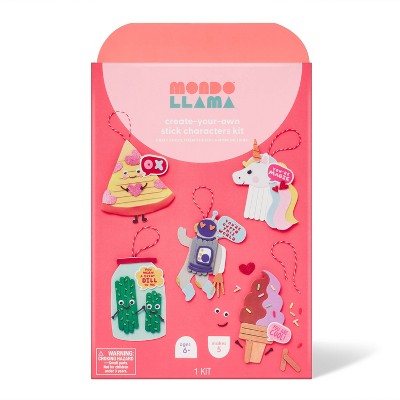 Valentine's Craft Stick Character Kit - Mondo Llama™