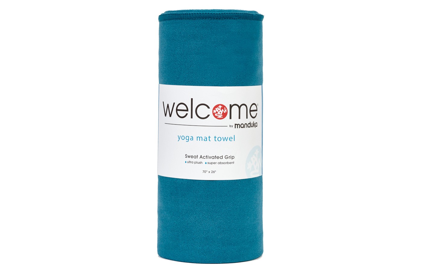 Manduka Welcome Yoga Mat Towel - Maldive - image 1 of 5