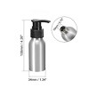 Unique Bargains Aluminum Rustproof Portable Refillable Bathroom Soap Dispenser 4 Pcs - 2 of 4