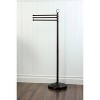 Vintage Freestanding Towel Rack Oil Rubbed Bronze - Kingston Brass: Elegant Brass Bathroom Towel Stand - 2 of 4
