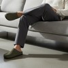 CUSHIONAIRE Heath Genuine Suede Leather Mens Clogs with Memory Foam Comfort, Easy Slip On Slides for Men - 2 of 4