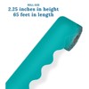 Carson Dellosa Education Teal Rolled Scalloped Border, 65 Feet Per Roll, Pack of 3 - 3 of 3
