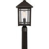 Cedar Point 1-Light Palladian Bronze Outdoor Post Lantern - 4 of 4