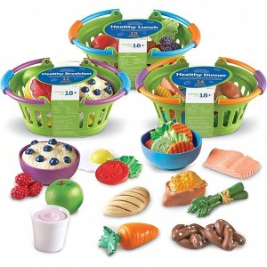 New Sprouts Foods Basket Bundle, 37 - Piece Pretend Food, resistance for lasting use. - 1 of 4