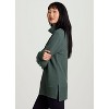 RBX Active Women's Lightweight Mock Cowl Neck Quilted Pullover Tunic with Thumbholes - 4 of 4