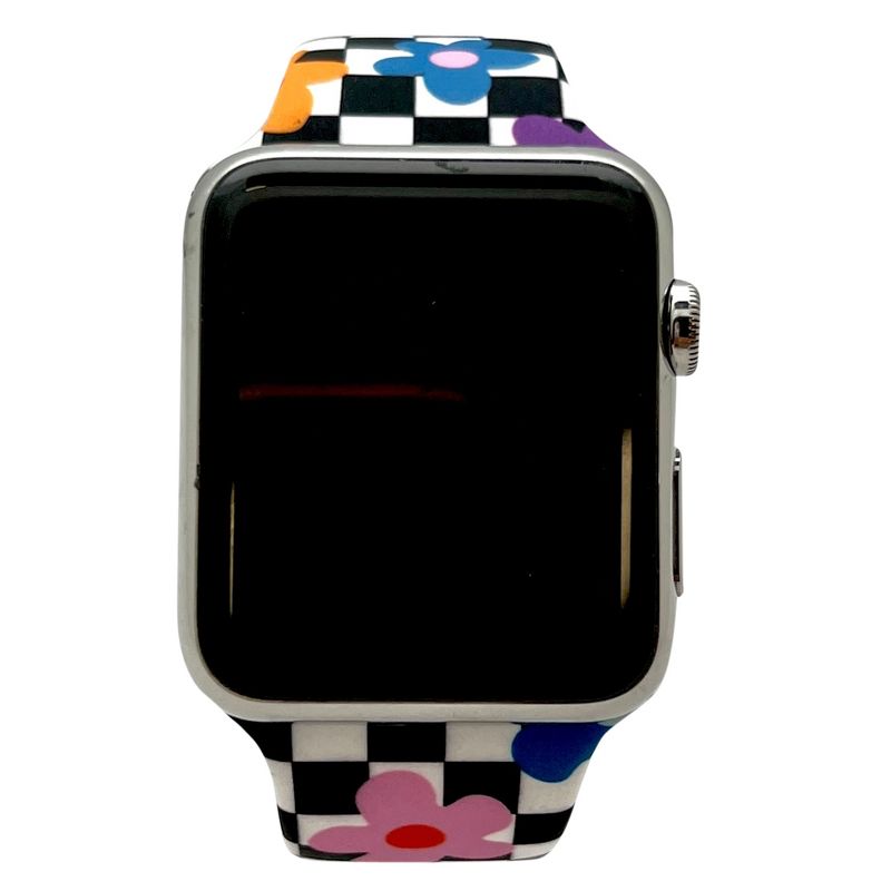 Olivia Pratt New Options Printed Silicone Apple Watch Band, 2 of 5