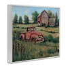 Stupell Industries Peaceful Farmland Truck Barn Scene Framed Giclee Art - 2 of 4