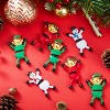 Joyfy Christmas Sticky Climber Toys – 24-Pack Stretchy Sticky Hands (4 Festive Designs) – Holiday Party Favors & Stocking Stuffers - 2 of 4