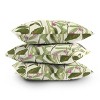 20"x20" Deny Designs Nadja Little Blooming Wildflowers Square Outdoor Throw Pillow Beige - 4 of 4