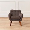 ECR4Kids Ava Arm Chair, Raisin - 3 of 4