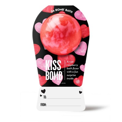 Da Bomb Bath Fizzers Kiss Bath Bomb - 6.5oz