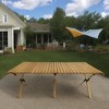 VisioGear Patio Dining Tables, Multi-Function Foldable Portable Patio Dining Table for Indoor and Outdoor Universal, 47.44"*23.62"*17.52" - 3 of 4