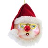 De Carlini Italian Ornaments 5.5 Inch Kringle Couple Christmas Tree Ornament , Mr. Mrs. Santa Claus (2PC) - 2 of 3