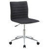 Kumasinova Adjustable Height Home Office Chairs,Swivel Desk Chair with Universal Wheels,Ergonomic Office Chair for Work Study - 2 of 4