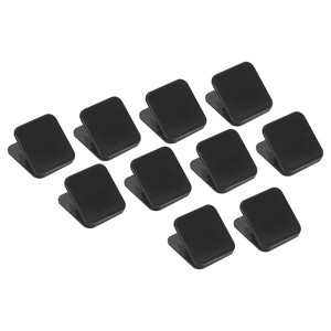Unique Bargains Multifunctional Office Picture Paper Square Bag Clips 10 Pcs - 1 of 4