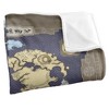 Avatar The Last Airbender Map Silky Touch Blanket White 50X60 - 3 of 4