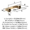 Amerock Hybridize 3 Inch Center-to-Center Pull for Cabinets, Drawers, and Furniture - 4 of 4