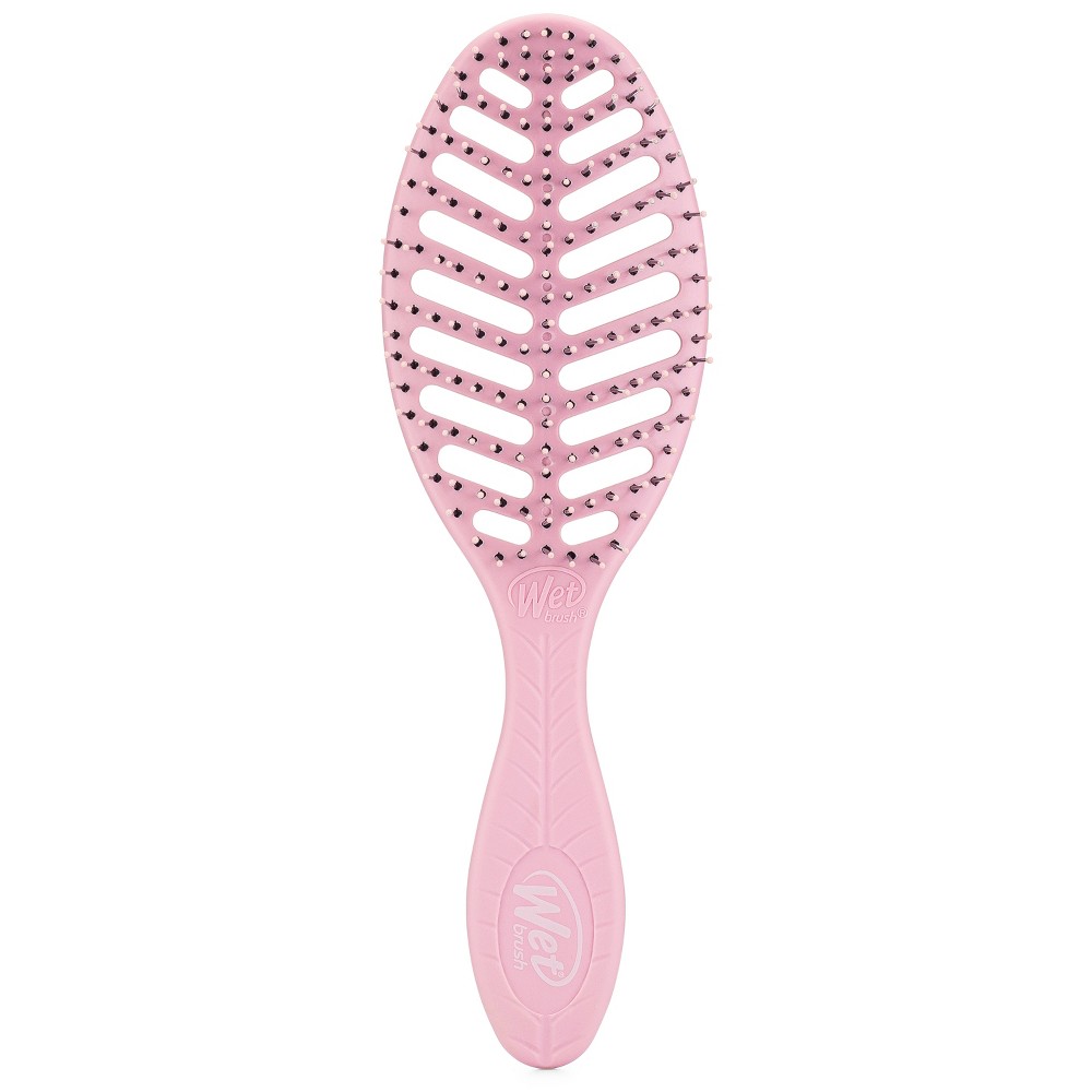 Photos - Hair Styling Product Wet Brush Go Green Speed Dry Hair Brush - Pink 