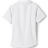 Lands' End School Uniform Kids Short Sleeve Peter Pan Collar Broadcloth Shirt - 3 of 3