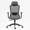 CAVINAS Mesh Task and Office Chairs with High Back,Office Chairs with Headrest & 360°Swivel Base,Computer Chair for Office - 3 of 4