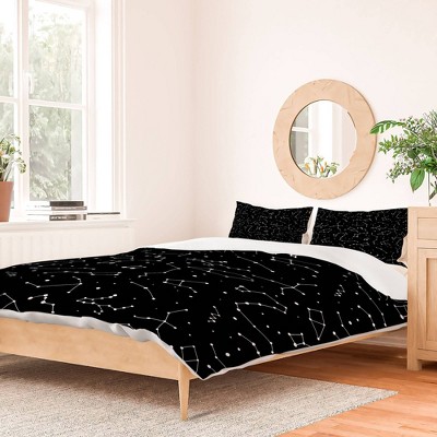 Avenie Constellations 100% Cotton Duvet Set - Deny Designs
