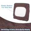 Unique Bargains Polyester Elastic Bottom Non-Slip Sofa Couch Cushion Cover 20"x20" - 4 of 4