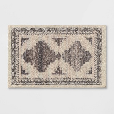 2'x3' Cromwell Washable Printed Persian Style Rug Tan - Threshold™