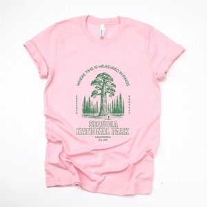 Sequoia National Park EST. 1890 - Womens Short Sleeve Graphic T-Shirt - 1 of 4