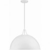 Crystorama Lighting Soto 1 - Light Pendant in  White - 3 of 4